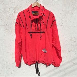 Vintage neon windbreaker